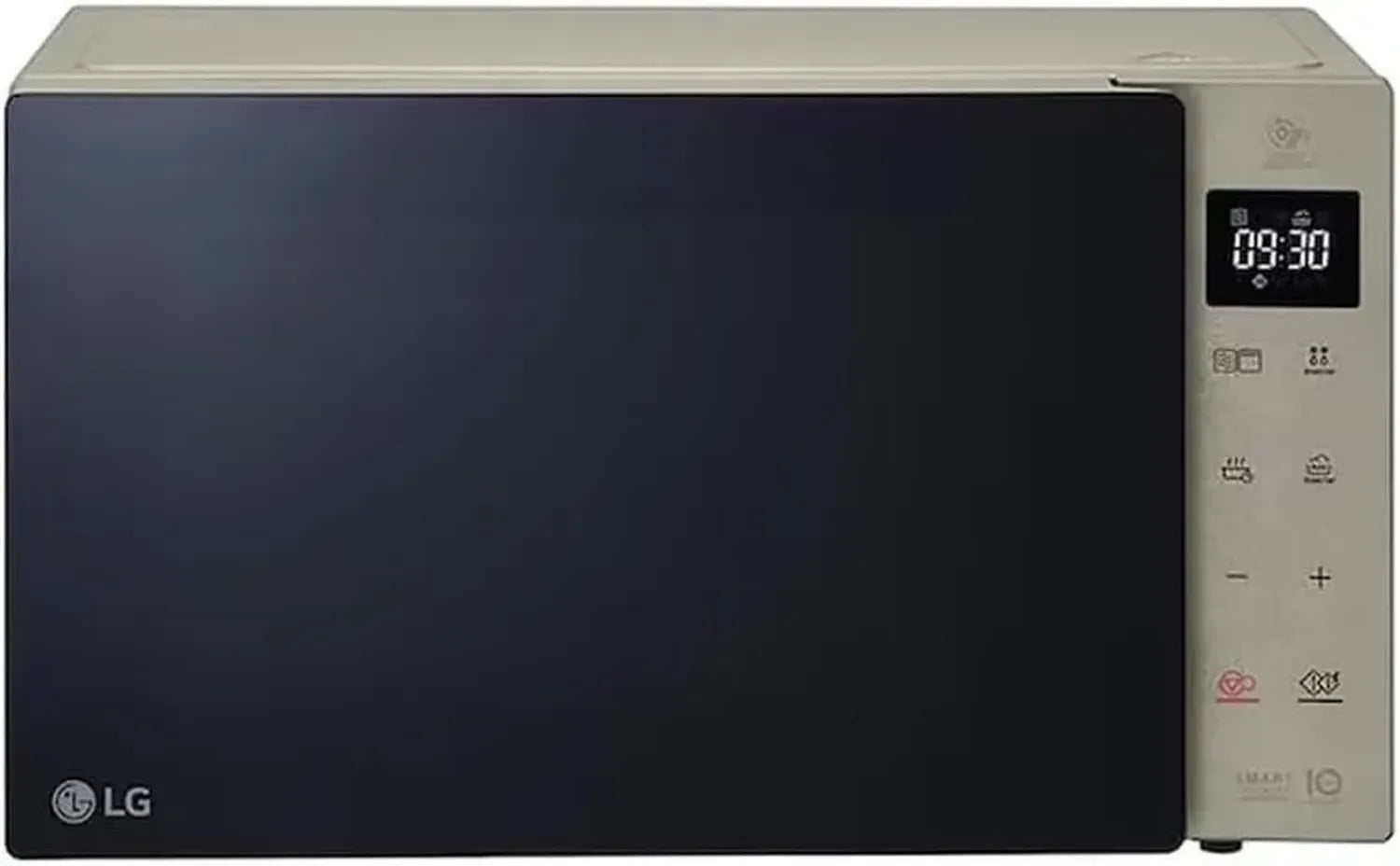 LG Mikrowelle 25L 1000W mit Grill, Smart Inverter, Noble Steel