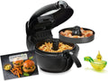 Tefal ActiFry Genius XL 2in1 Heißluftfritteuse, Testsieger, 1,7 kg, 9 automatische Programme, gesunde Fritteuse ohne Öl, schwarz