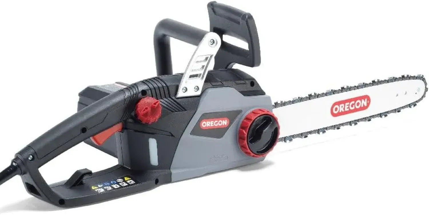 OREGON CS1400 - Leistungsstarke 2400W Elektrokettensäge mit 40 cm Schwert, 230V Motor, ControlCut-Technologie, Geräuscharm und Leicht, 3 Jahre Garantie