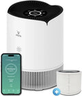 Vibrix Luftreiniger PureFlow30 mit H13 HEPA-Filter, 5-Stufige Filtration, App-Steuerung, Ideal für bis zu 50 m²