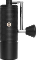TIMEMORE C5 Pro Hand-Kaffeemühle mit S2C-042-III Mahlwerk, Präzise 0,031mm Einstellung, Robuste Metallmühle für Espresso, French Press, Pour Over – Schwarz