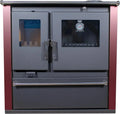 Effizienter Küchenofen Verso CS Plus, 7.7 kW, Holzherd in Bordo, EEK A+