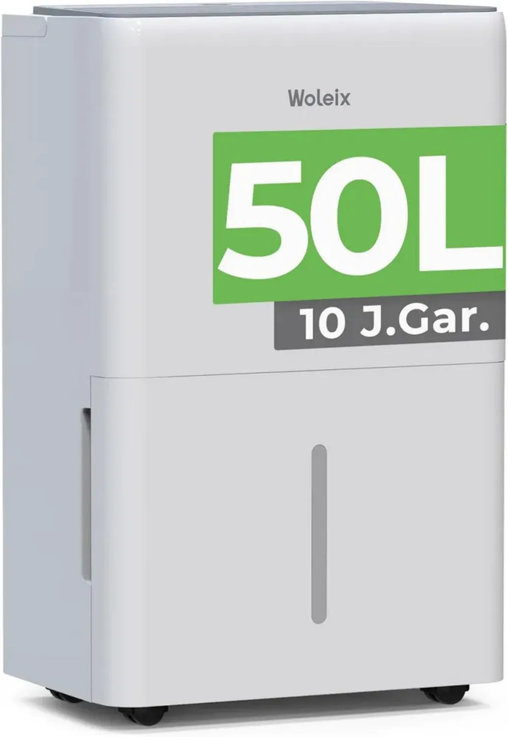 Elektrischer Luftentfeuchter Woleix 50L für Keller bis 125m² mit Timer und Filter