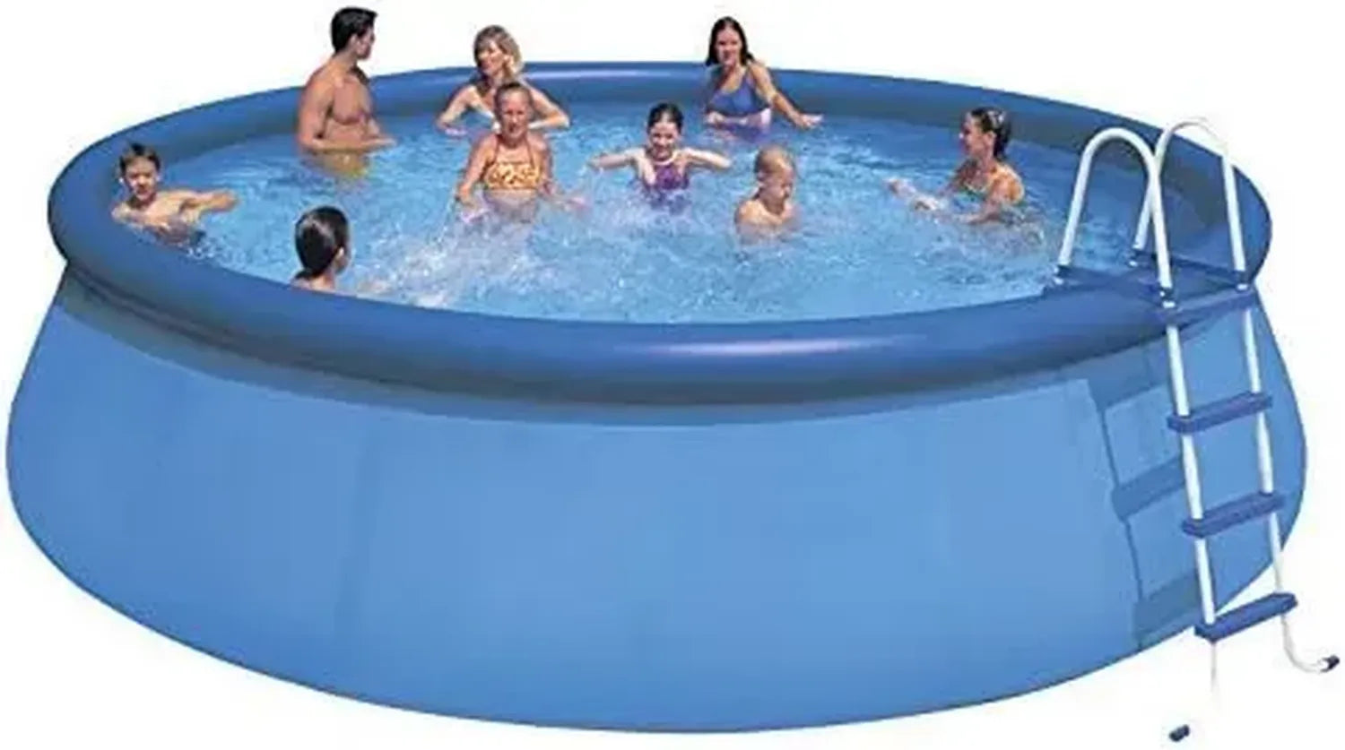 Intex Aufblasbarer Rundpool 457x122 cm mit kompletter Ausstattung