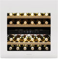 Klarstein Rhone Weinkühlschrank - 36 Flaschen, Dual-Zone, LED-Anzeige, UV-Schutz, Geräuscharm, Schwarz