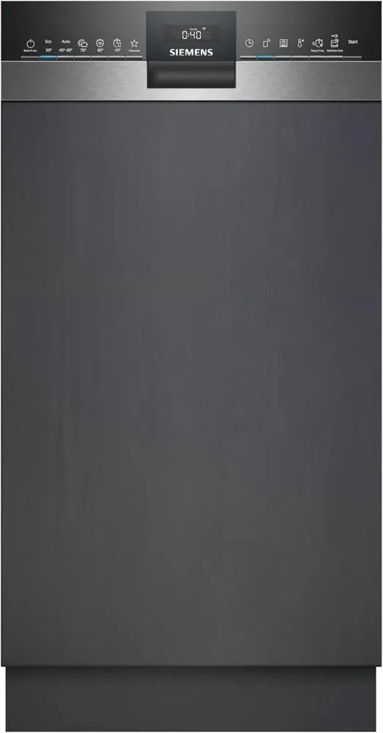 Siemens iQ300 Geschirrspüler, teilintegriert, 45 cm, leise, Home Connect, aquaStop, varioSpeed
