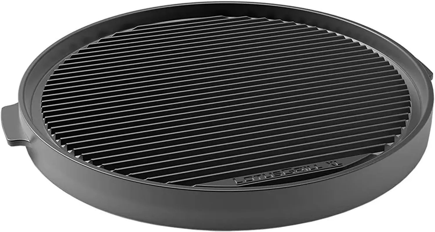 LotusGrill Teppanyakiplatte XL für rauchfreien Holzkohle-Tischgrill