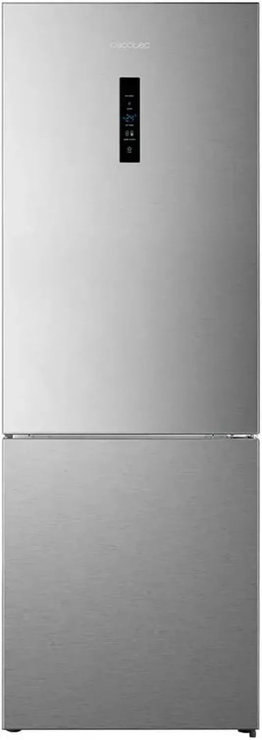 Cecotec Kühl-Gefrierkombination Bolero CoolMarket 495 Inox, 495 L, 200 cm Höhe, 70 cm Breite, Energieeffizient, Multi-Air-Flow, Total No Frost, Multi-Kühlung