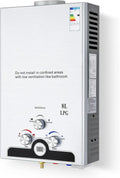 Tragbarer 8L Gas-Durchlauferhitzer, LPG, energiesparend, 13,6 kW