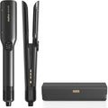 Airglide 2-in-1 Haarglätter & Trockner - Nass-zu-Trocken Styler mit Kaltluftfunktion